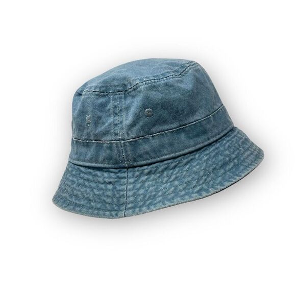 Urban Outfitters Distressed Blue Bucket Hat Cap Unisex OSFM - Picture 4 of 9